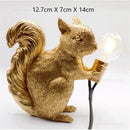 Axya Mini Squirrel Table Lamp: Nordic Italian Design LED Desk Light