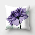 Axyaa Watercolor Flower Pattern Decorative Cushion Cover Sofa Pillowcase