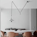 Axyaa LED Pendant Lighting Lamp Adjustable Hanging Bedroom Dining Room Fixture