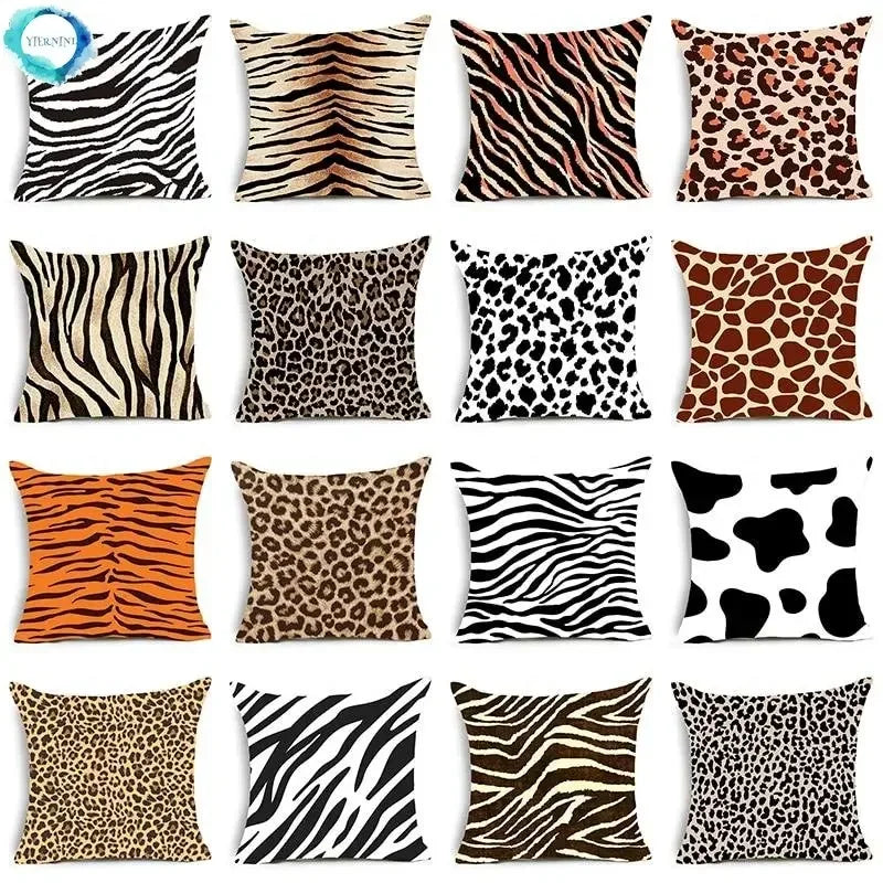 Axyaa Animal Print Pillow Covers for Stylish Home Decor