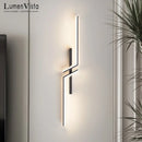 Axyaa LED Strip Wall Lamp with Remote Dimming for Home Indoor Lighting