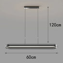 Axyaa LED Chandeliers for Modern Home Decor - Pendant Light Fixtures for Living and Dining Room