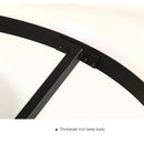 Axyaa Nordic Round Ring LED Ceiling Light Black Gloss Bedroom Fixture