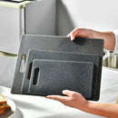Axyaa Stone Grain Plastic Chopping Board - Kitchen Classification Cutting Board