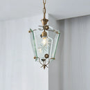 Axyaa Glass Pendant Lights - French Vintage Design for Dining Room, Bar Counter