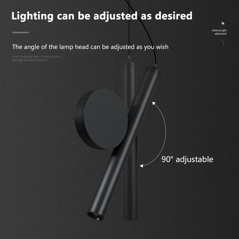 Axya Adjustable LED Pendant Lamp for Home Decor and Lighting