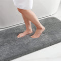 Axyaa Shaggy Soft Bath Rug 60x150 - Absorbent & Non-Slip Large Bathroom Mat