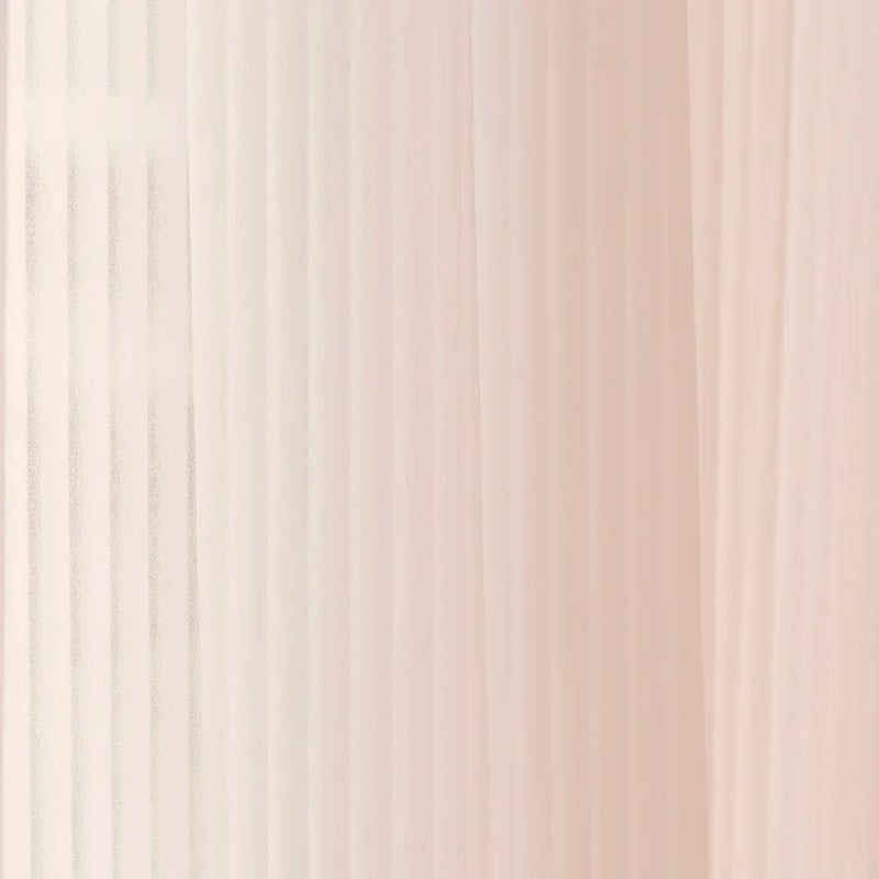 Axyaa White Tulle Sheer Curtains for Living Room Decor