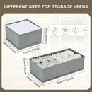 Axyaa Foldable Drawer Organizer for Clothes and Undergarments