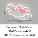 Axyaa Butterfly LED Ceiling Lamp for Romantic Home Lighting Decor