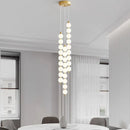 Axyaa Modern LED Chandelier for Living Room Indoor Lighting