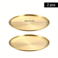 Axyaa Stainless Steel Round bone Spitting Dish Fruit Meat Tableware