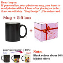 Axyaa Magic Photo Mug Customized with Your Image and Text - Ceramic Tea Cup