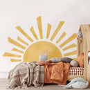 Sunshine Boho Nursery Wall Decal Stickers by Axyaa - Self-Adhesive Vinyl Home Decor