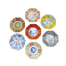 Axyaa Mini Ceramic Sushi Plates Set - Japanese Style Banquet Tableware