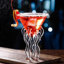 Axyaa Rainbow Glass Jellyfish Octopus Cocktail Cup Drinkware 5oz One Piece