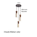 Axyaa Natural Stone Pendant Lights - Modern LED Chandeliers