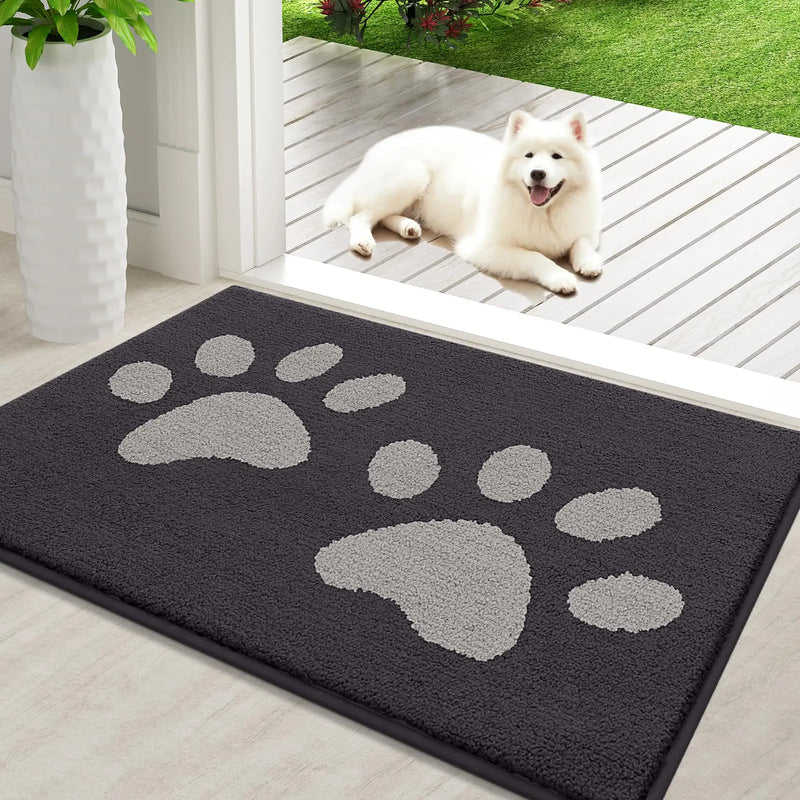 Axyaa Quick Dry Microfiber Mud Mat Dogs Entry Indoor Non-Slip Mat