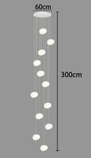 Axyaa LED Pendant Chandeliers for Modern Home Decor & Indoor Lighting