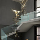 Axyaa Fishbone Shape Pendant Ceiling Lamp for Modern Luxury Living Room and Office Décor