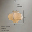 Axyaa French Silk Chandelier for Retro Master Bedroom and Dining Room Lighting Fixtures