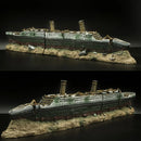 Axyaa Titanic Shipwreck Resin Aquarium Ornament 38cm.