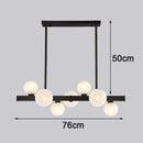 Axyaa Modern LED Pendant Chandeliers for Home Living and Dining Room Lighting