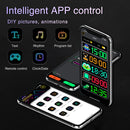 Axyaa Bluetooth LED Matrix Pixel Panel for Car Windows & Logo Display