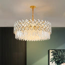 Axyaa Modern Crystal Ceiling Chandelier for Elegant Home Decor