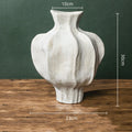 Axyaa Retro Chinese-style Porcelain Flower Vase Set - Earthenware & Kiln-transformed Accessories