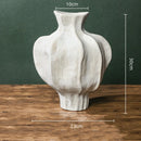 Axyaa Retro Chinese-style Porcelain Flower Vase Set - Earthenware & Kiln-transformed Accessories