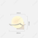 Axyaa LED Glass Sphere Wall Lamp for Bedroom Living Room Lighting