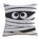 Axyaa Spooky Pumpkin Bat Pillowcase for Home Sofa Cushion Decor