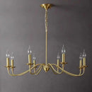 Axyaa Modern Golden Candle Chandelier for Home Decoration