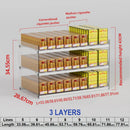 Axyaa Auto Pusher Cigarettes Display Stand for Supermarkets & Stores
