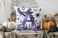 Axyaa Halloween Skeleton Ghost Swing Pillow Cover for Sofa Bedroom Car