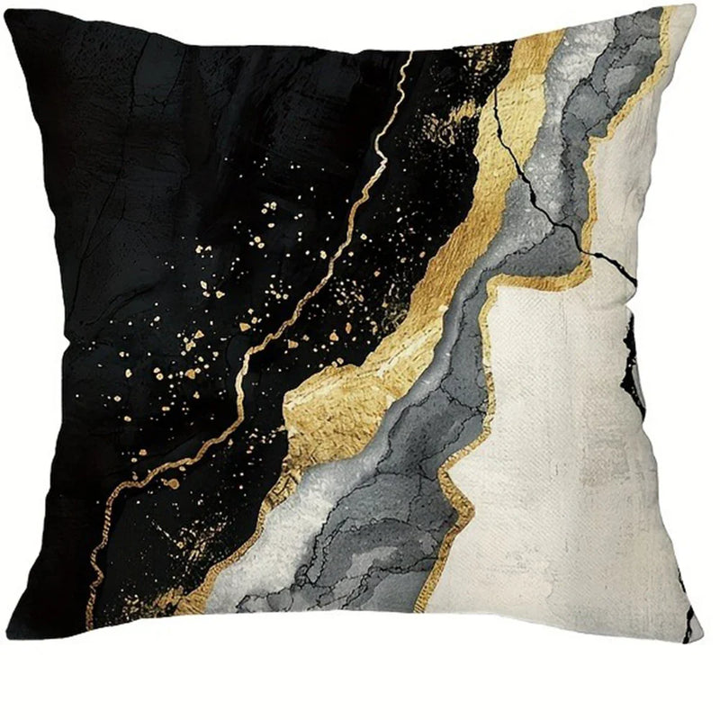 Luxurious Marble Print Pillowcase by Axyaa for Stylish Home Decor