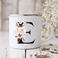 Enamel Creative Coffee Cups Vintage Design by Axyaa