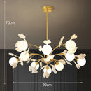 Axyaa Antique All Copper Pendant Lamp for French Style Bedroom