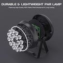 Axyaa RGBW LED Par Light 4IN1 DJ Party Lights with Remote Control
