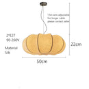 Axyaa Cirrus Silk Pendant Light for Living Room Office wabi-sabi Style