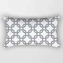 Axyaa Nordic Grey White Geometric Square Pillowcase for Home Decor