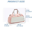 Axyaa Waterproof Multi-Function Gym Duffel with Trolley Sleeve