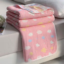 Axyaa Cotton 6-Layer Yarn Quilt - Soft and Cozy Gauze Blanket - Nap Blanket
