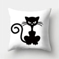 Cute Cat Cushion Cover 45x45cm - Axyaa Home Decor Pillowcases