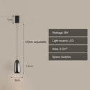 Axyaa Suspension LED Pendant Lights for Bedside Living Room Bar Indoor Lighting