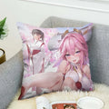 Axyaa Genshin Impact Pillow Covers 45x45 Fall Decor Sofa Cushion Pillowcase