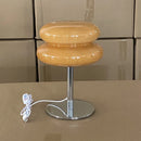 Axyaa Mushroom Glass Lamp: Bauhaus Trichromatic Dimming Night Light, Eye Protection Desk Lamp