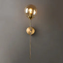 Axyaa Modern Glass Ball LED Chandelier for Living Dining Bedroom Décor
