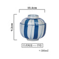 Axyaa Vintage Ceramic Stew Pot with Lid Bowl - 300ml